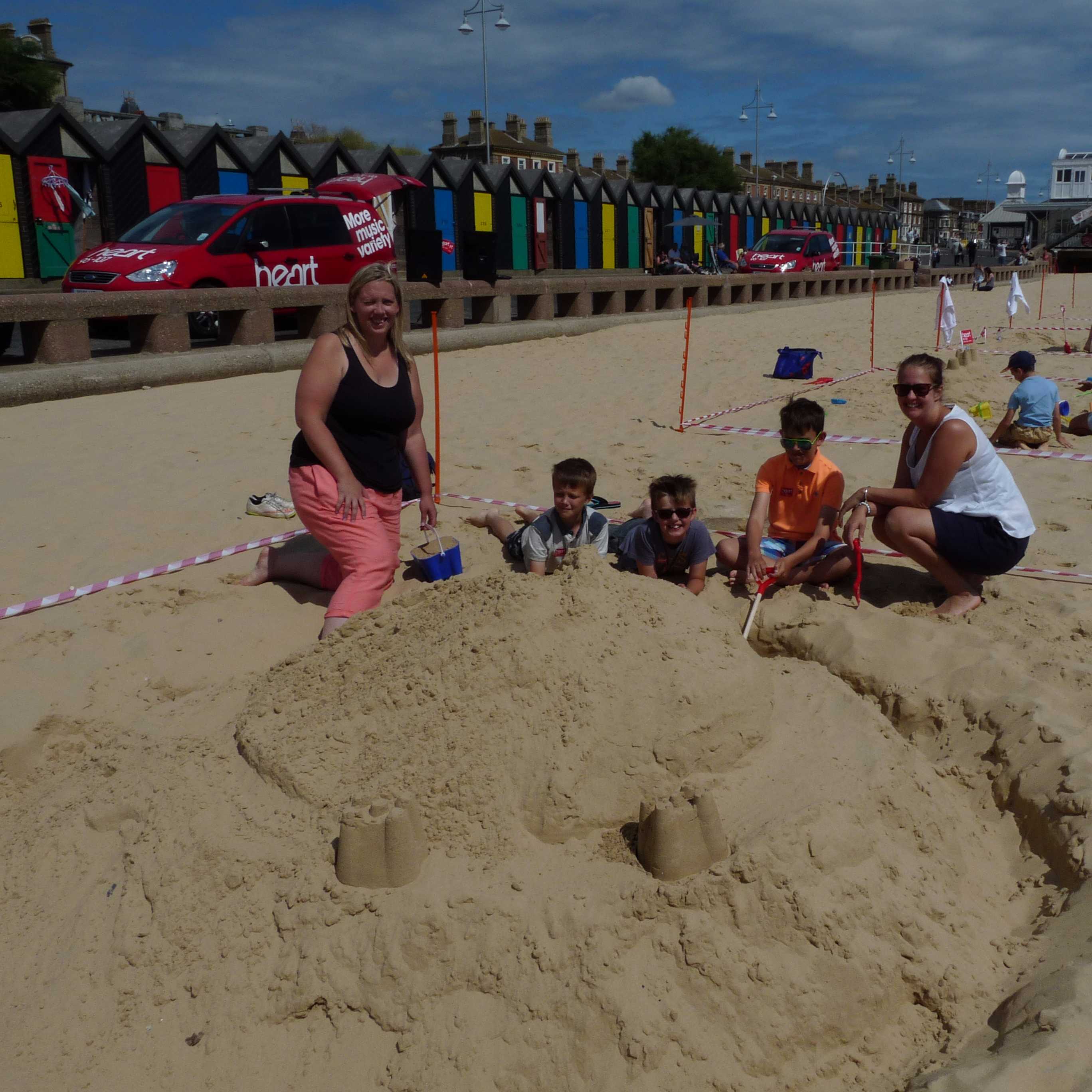 Lowestoft Summer Festival  - Sandcastle competition Image