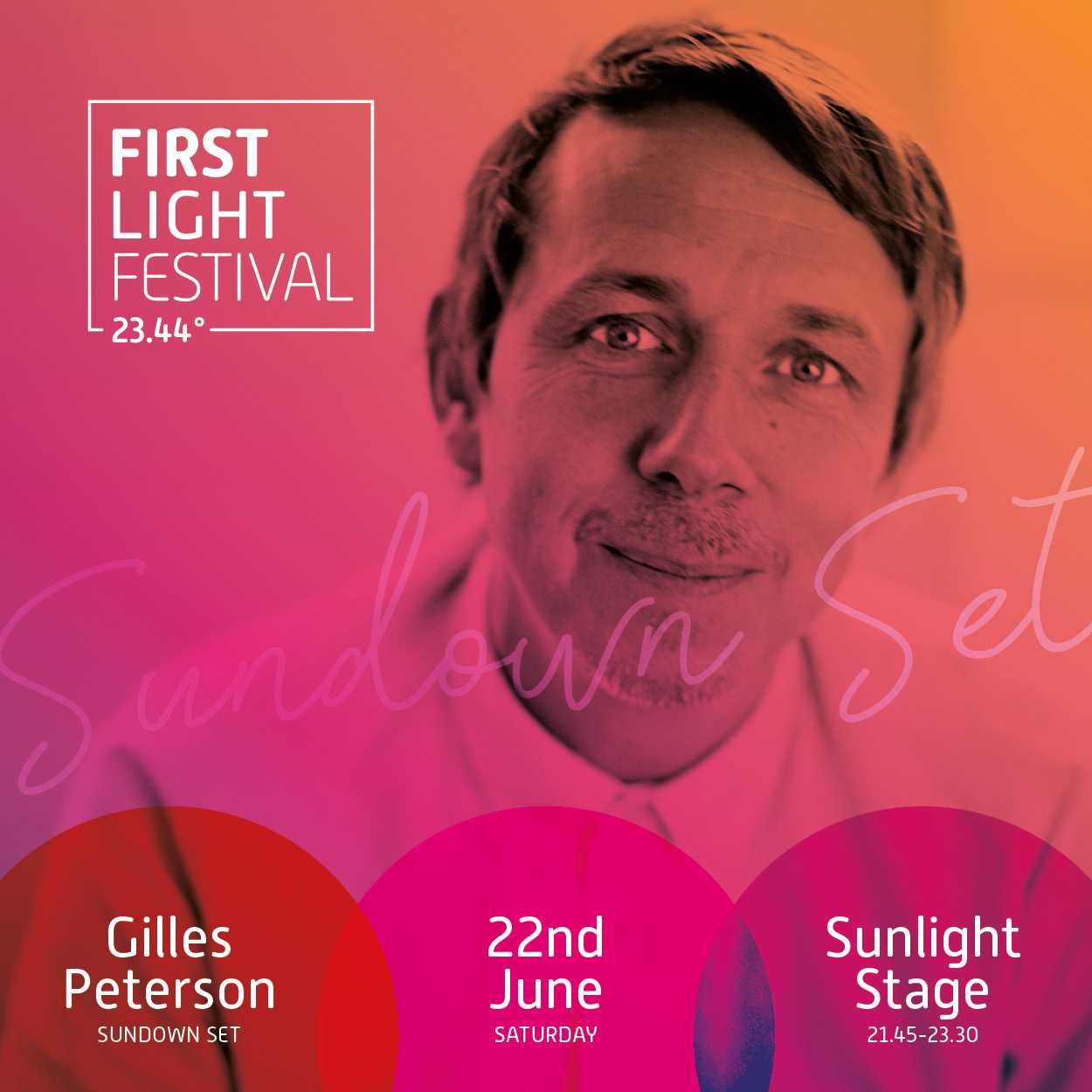 Gilles Peterson - First Light Festival  Image