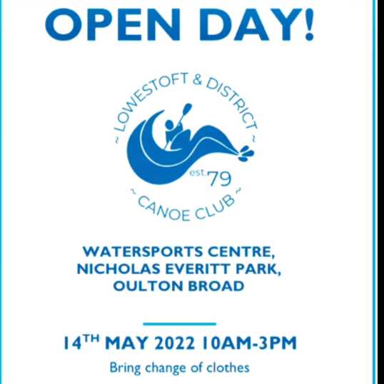 Lowestoft and District Canoe Club Open Day Image