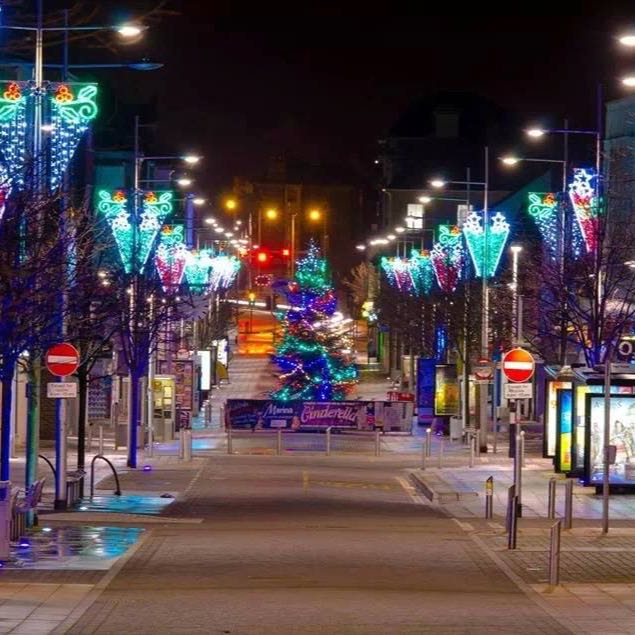 Lowestoft Christmas Lights Switch On Image